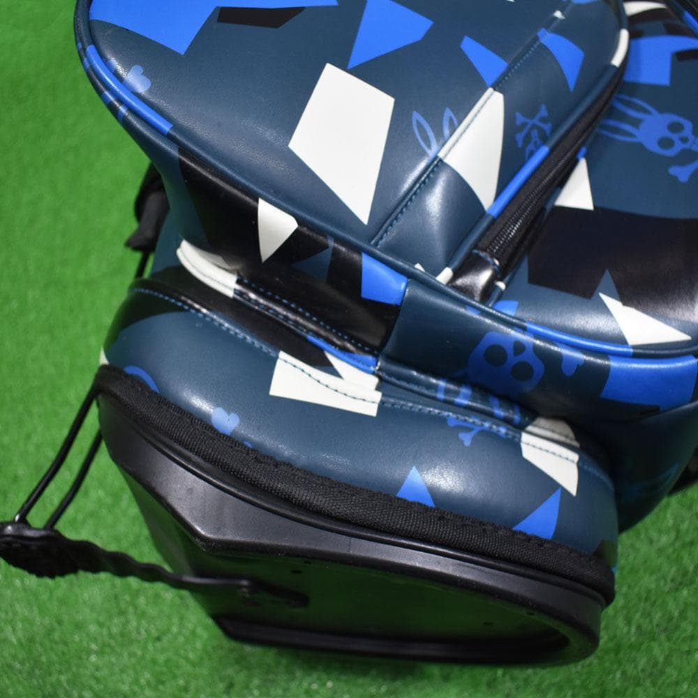 Psycho Bunny/サイコバニー ゴルフ キャディバッグ９型 美品！