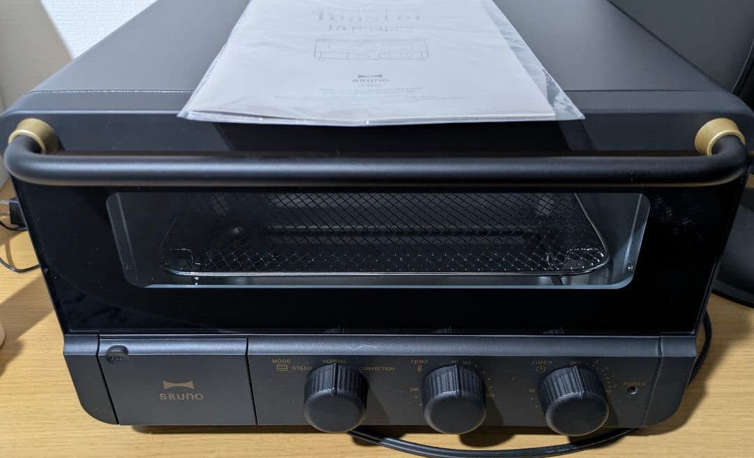 【ほぼ新品】BRUNOスチームベイクトースター