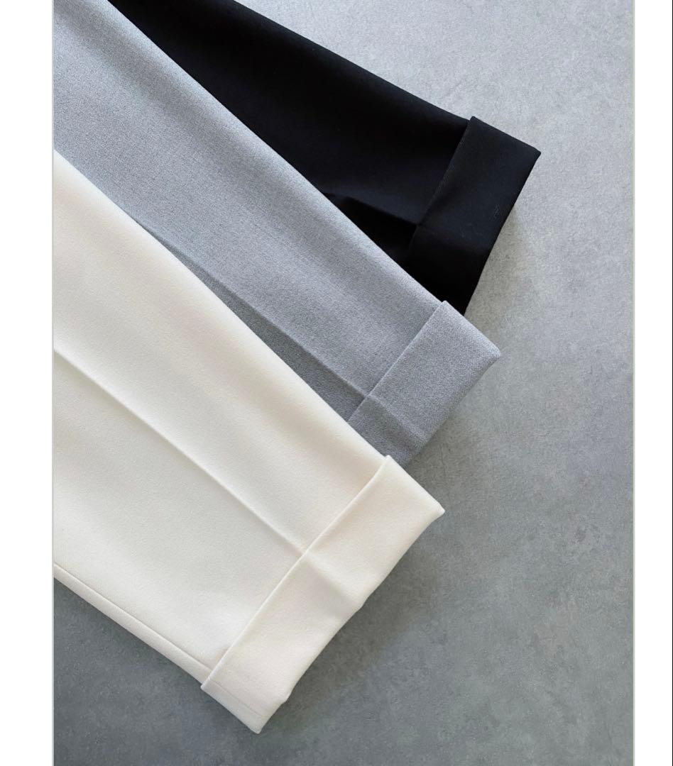 chou chou SELECT(セレクト)　裏起毛センタープレストラックパンツ