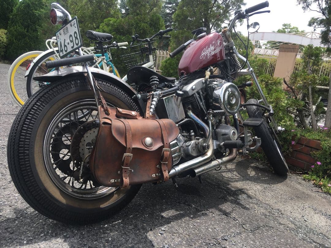 リジットサス　ショベル　ハーレー