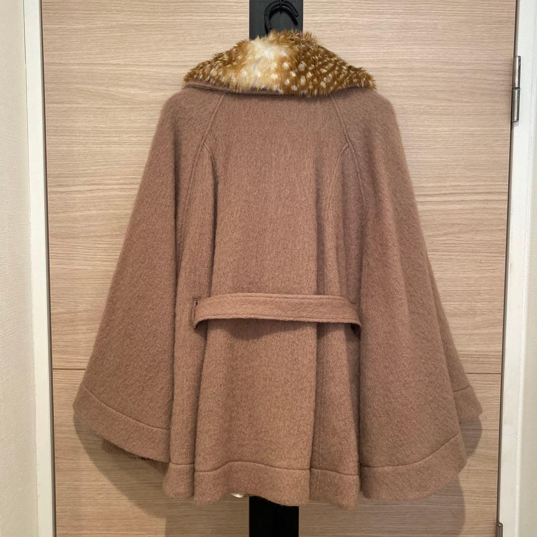 Emily Temple cute / バンビForestモヘアケープ コート