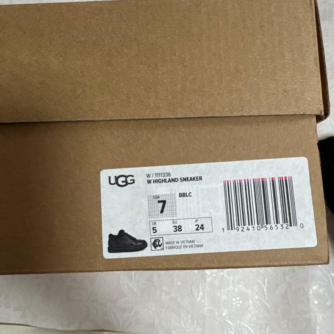 《限定値下げ》UGG ブラック スニーカー
