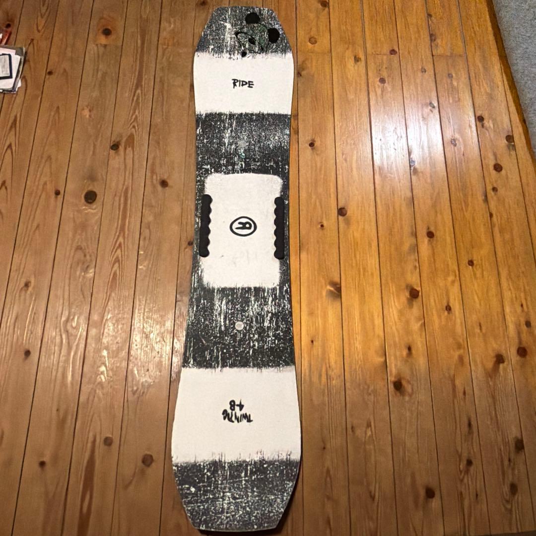 RIDE スノーボード ブラック ホワイト