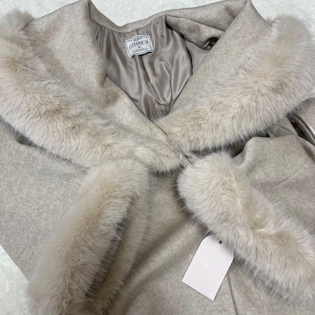 Darich ウエストベルトプリンセスラインコート　BEG タグ付き