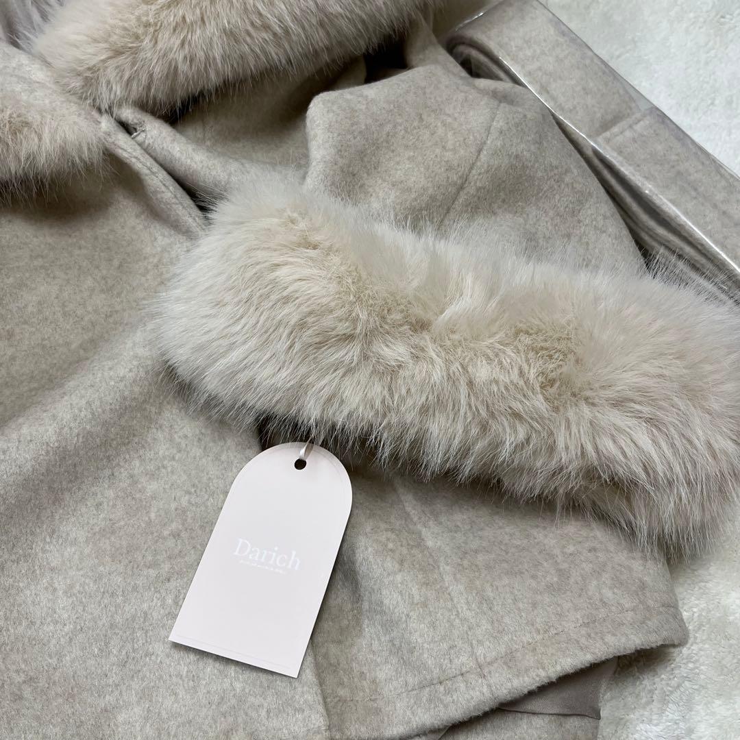 Darich ウエストベルトプリンセスラインコート　BEG タグ付き