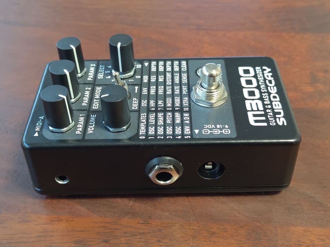 SUBDECAY M3000 ギター・ベースシンセサイザー