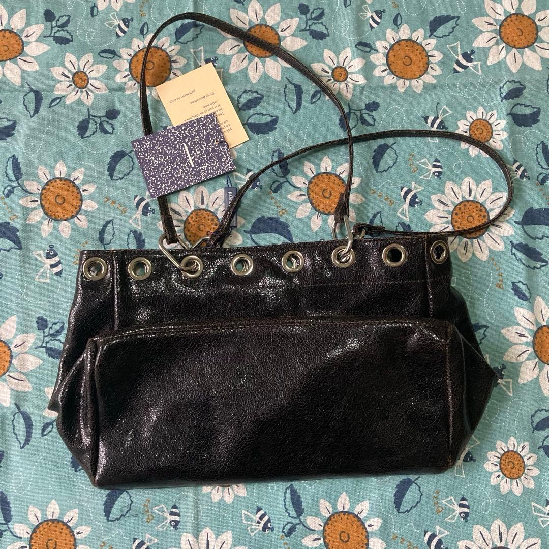 paloma wool レザー ショルダーバッグ ブラック