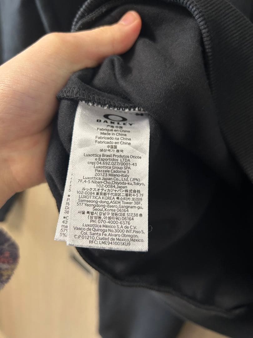 OAKLEY オークリー セットアップ ジャージ M ブラック 黒