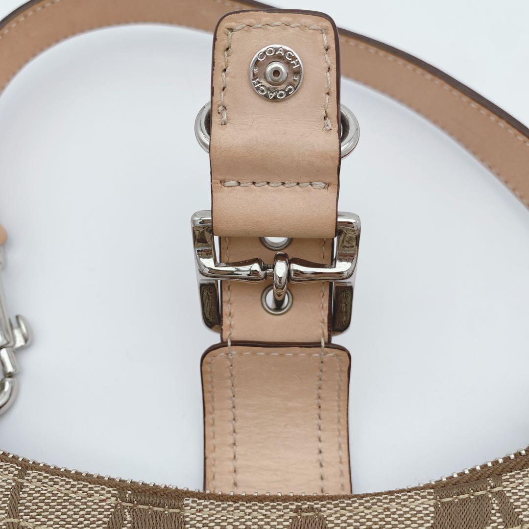 美品 COACH ソーホー y2k アクセサリーポーチ シグネチャワンショルダー