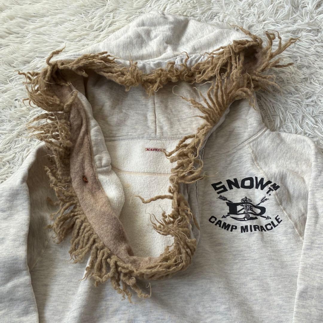 KAPITALキャピタル　スウェット　パーカー　ファー