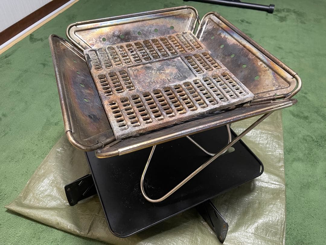 【ミッフィー~不要品売ります】~スノーピーク　焚き火台　L 10点セット