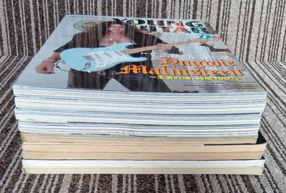 トニー・マカパイン 楽譜 Tony Macalpine スコア ヤングギター