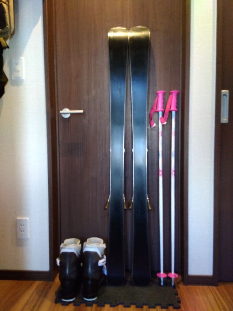 KAZAMA/学生・レディース用/スキーセット/メンテ・WAX済み✔