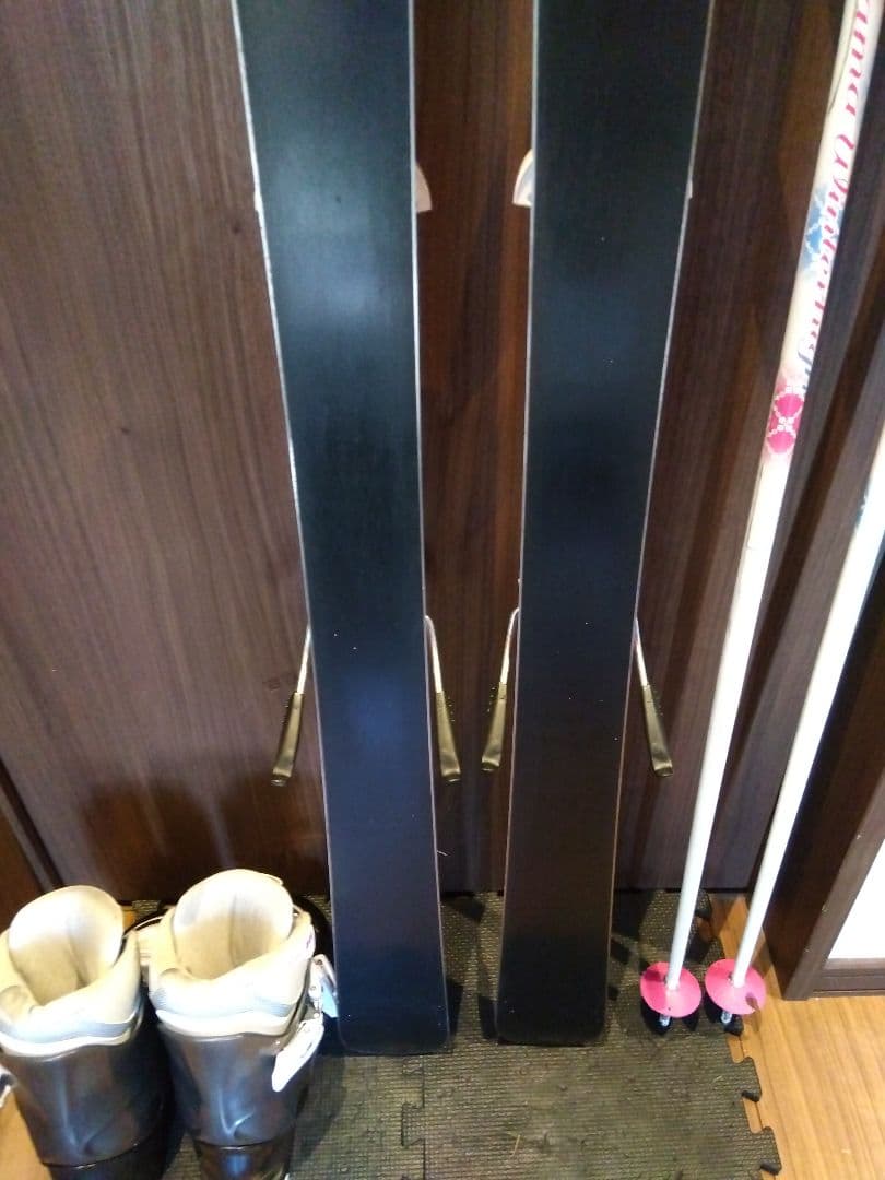 KAZAMA/学生・レディース用/スキーセット/メンテ・WAX済み✔