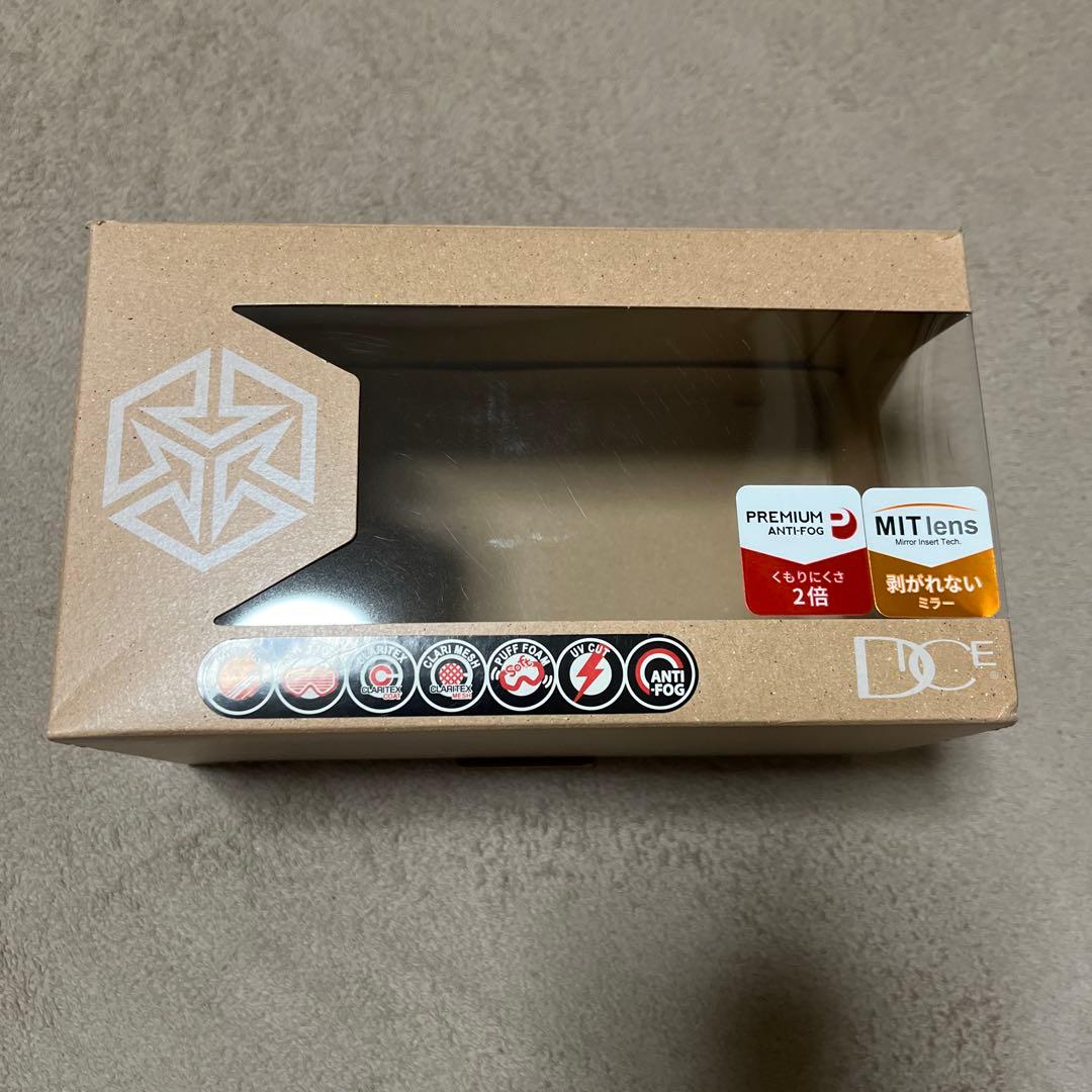 DICE ゴーグル HIGH ROLLER MATTE BLACK