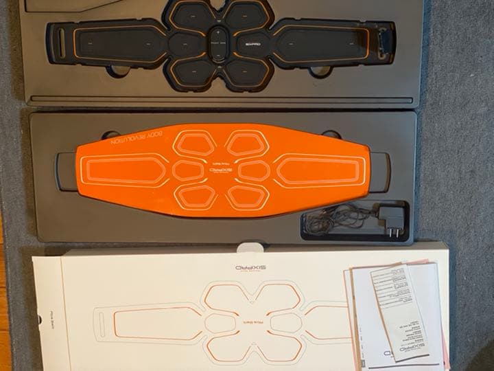 MTG シックスパッド セット！アブズベルト S／Ｍ／L ＆チェストフィット