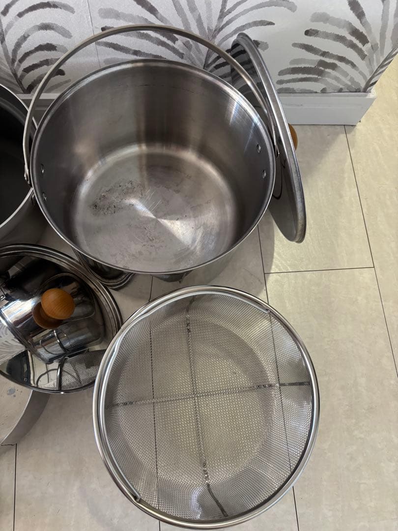 ユニフレーム　fan5DX ステンレス、アルミ調理器具セット