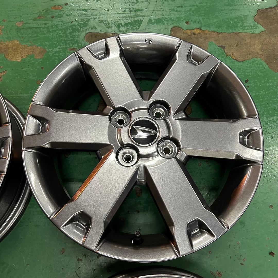 新車はずし15X4.5　ダイハツタントファンクロス純正4本セット