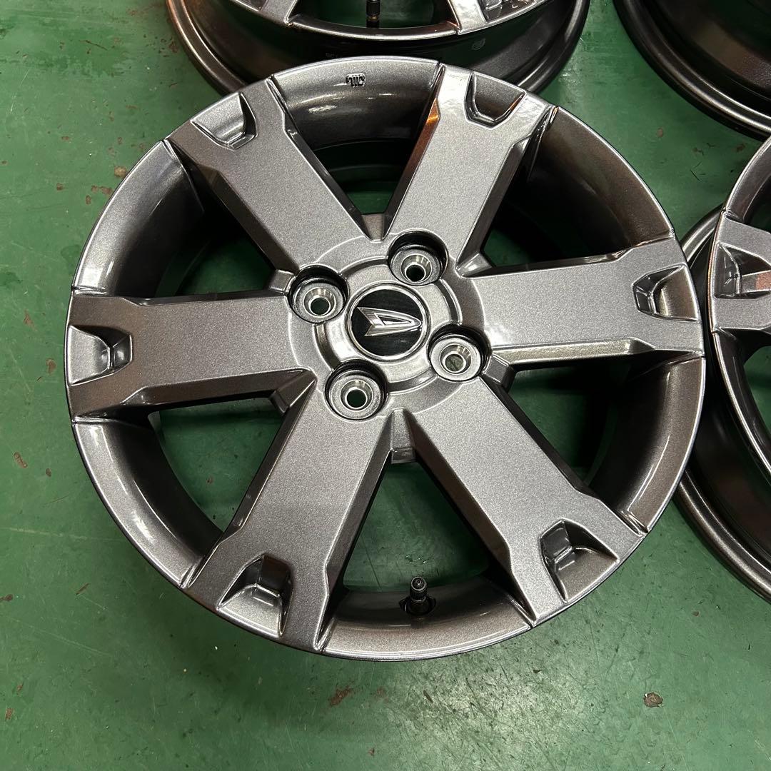 新車はずし15X4.5　ダイハツタントファンクロス純正4本セット