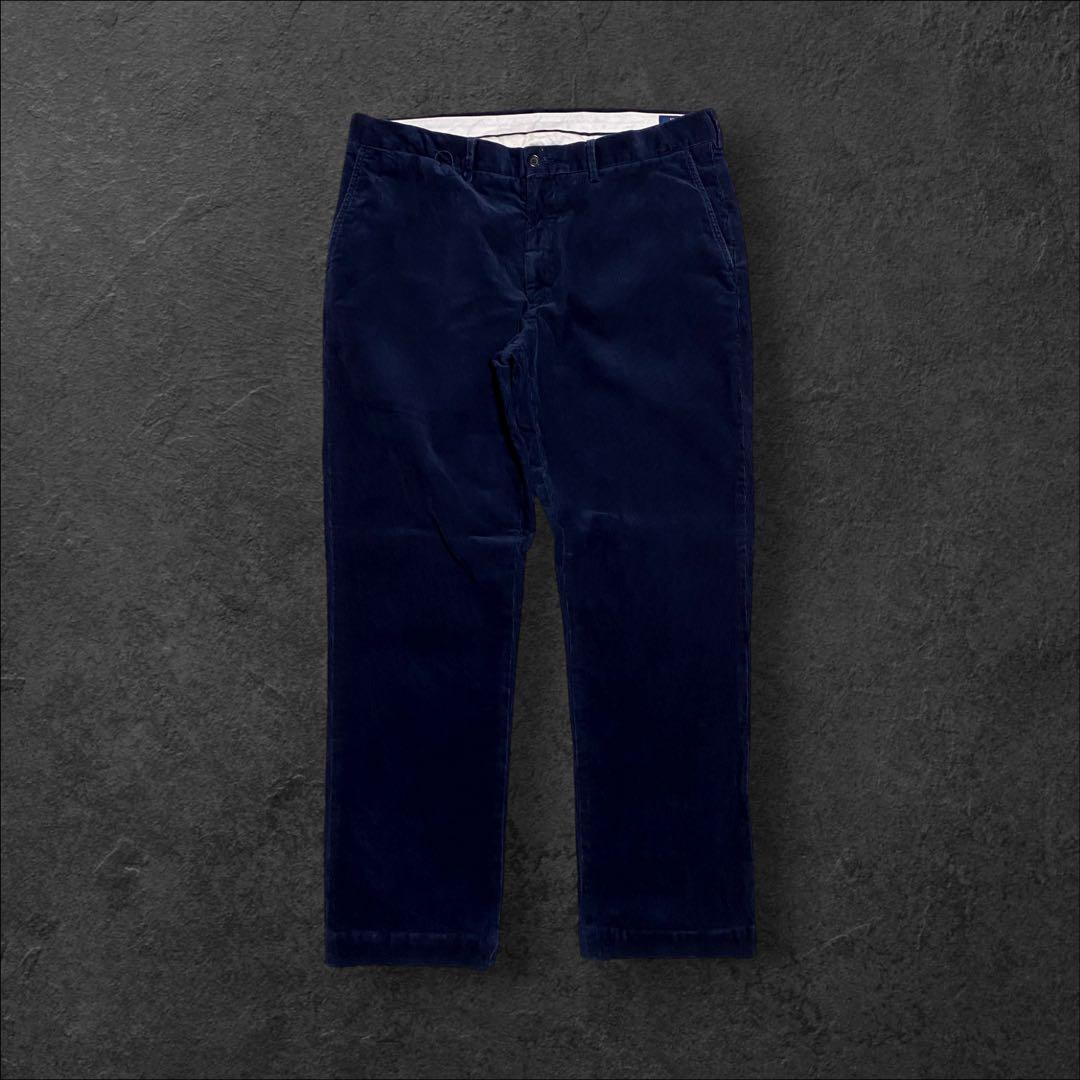 ポロラルフローレン 太畝コーデュロイパンツネイビー36/32クラシックフィット