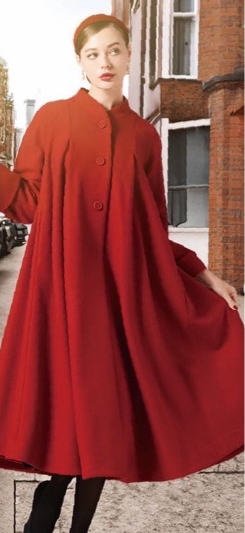 ジェンヌ　クラシックフレアコート￼