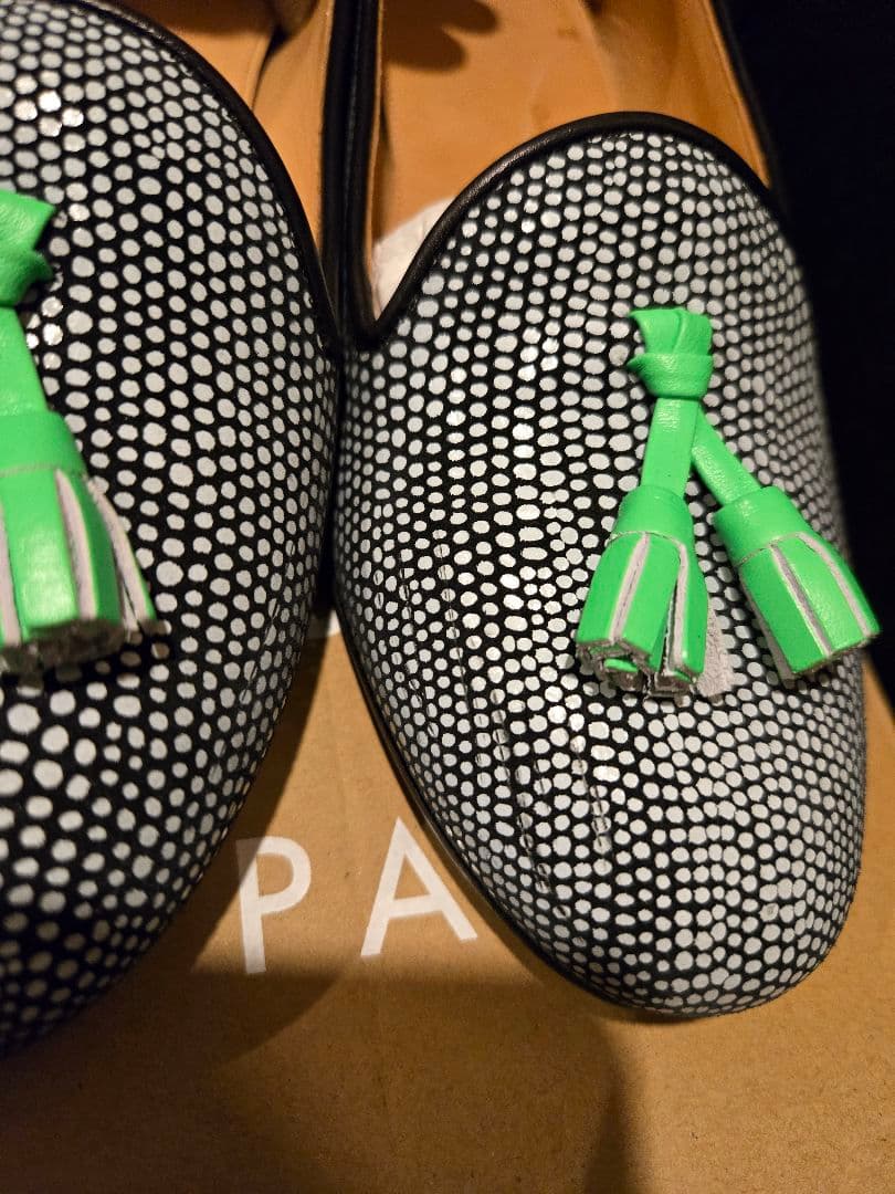 Chatelles シャテル タッセル ローファー 37フラットシューズ