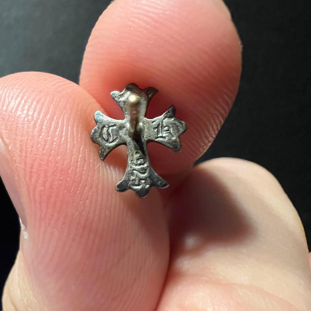 クロムハーツ CHクロススタッドピアス 片耳