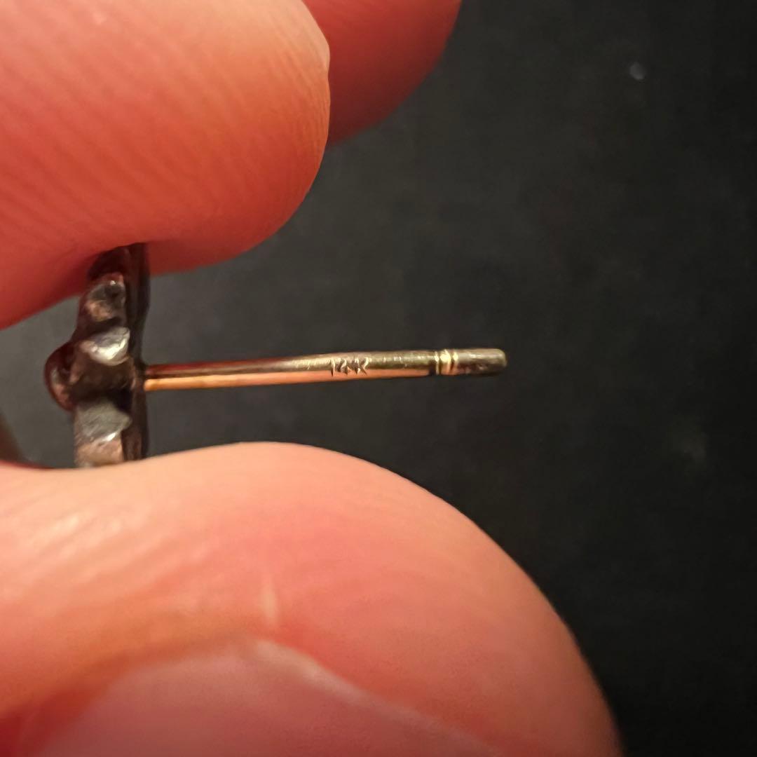 クロムハーツ CHクロススタッドピアス 片耳