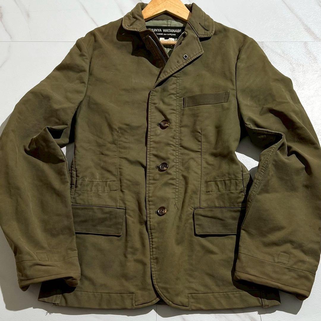 【レア】ジュンヤワタナベコムデギャルソン　ミリタリージャケット Y2K M