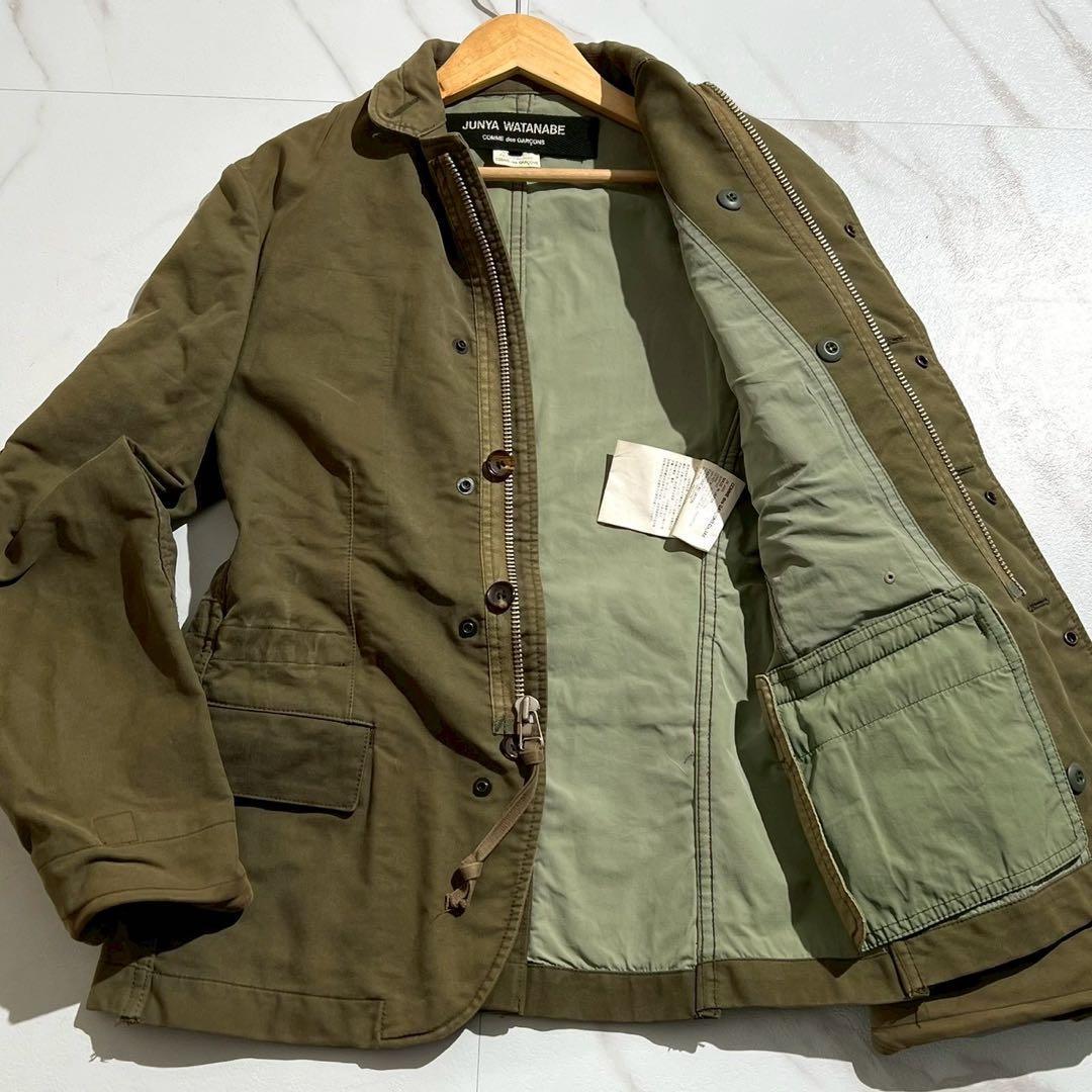 【レア】ジュンヤワタナベコムデギャルソン　ミリタリージャケット Y2K M