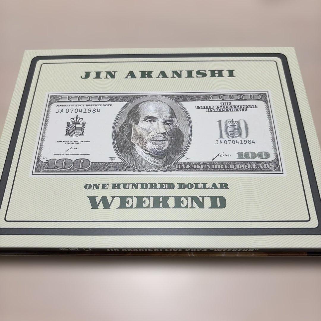 JIN AKANISHI 赤西仁 WEEKEND 特別仕様版 シリアルコード付き