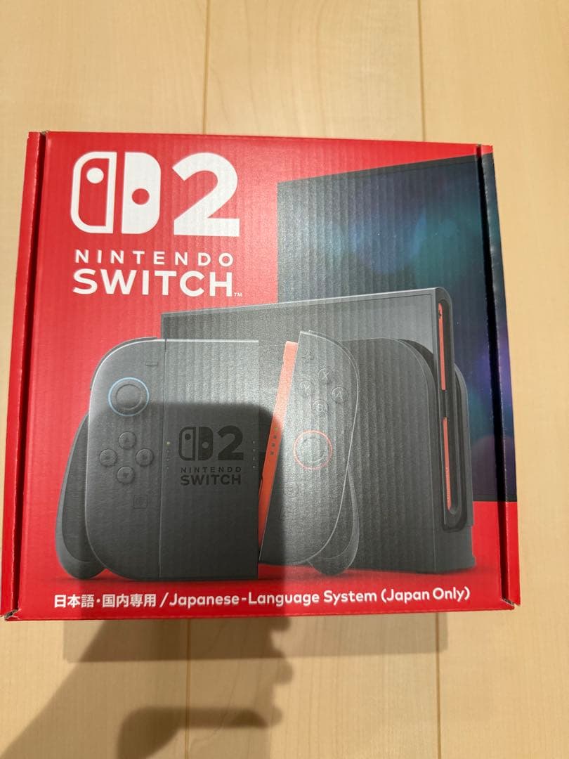 【新品未開封】Nintendo Switch 2（日本語 •国内專用）本体