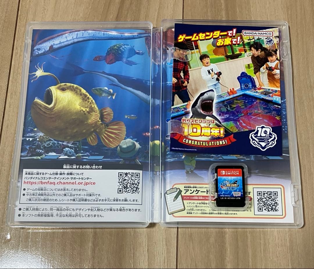 Switch 釣りスピリッツ 釣って遊べる水族館 ＆　サオコン　セット　竿コン