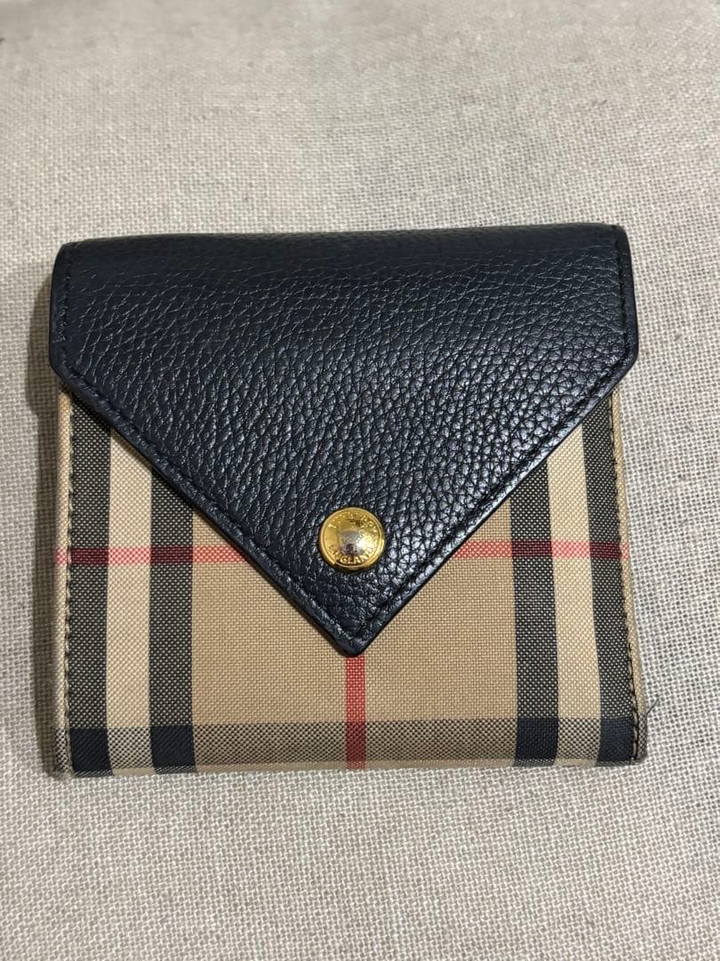 バーバリー Burberry コンパクトウォレット 三つ折り財布　ノバチェック
