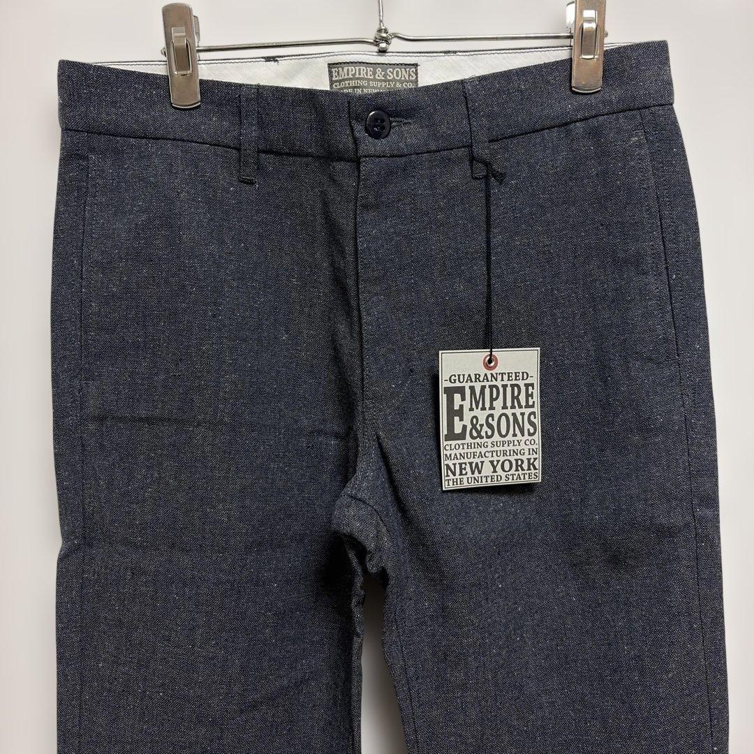 未使用　アメリカ製　EMPIRE&SONS ツイードウールスラックス　30