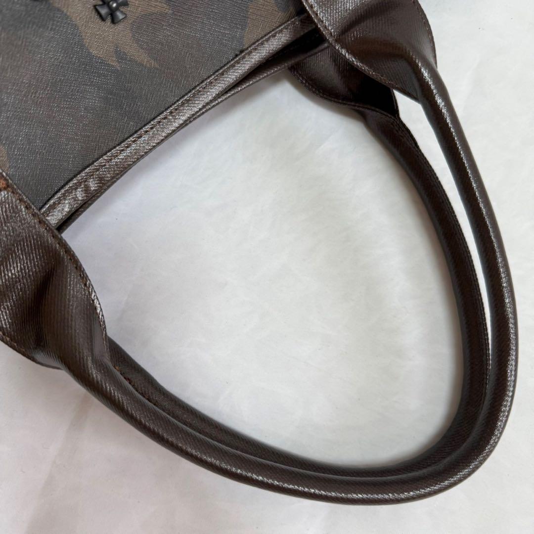 【極美品】ヴィヴィアンウエストウッド ビジネスバッグ レザー オーブ カモフラ