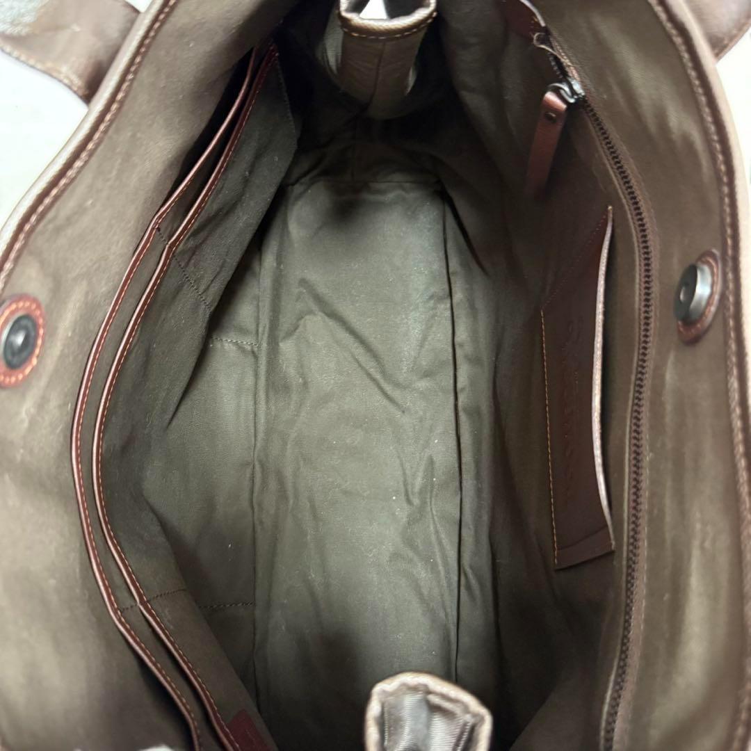 【極美品】ヴィヴィアンウエストウッド ビジネスバッグ レザー オーブ カモフラ