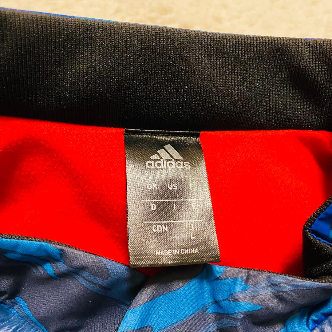 アディダス ウインドブレーカー 上下　セットアップ　L 新品未使用　迷彩柄✨