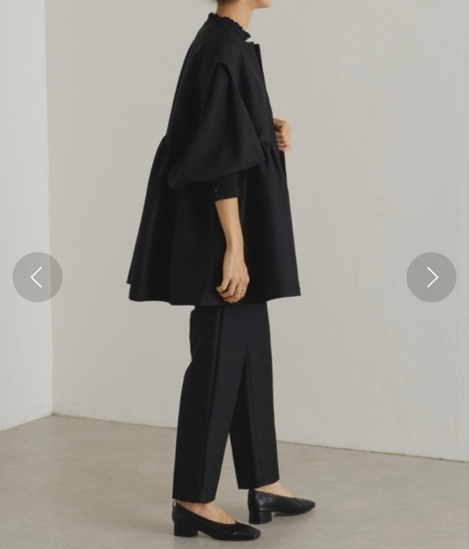 BEARDSLEY ペプラムギャザージレ