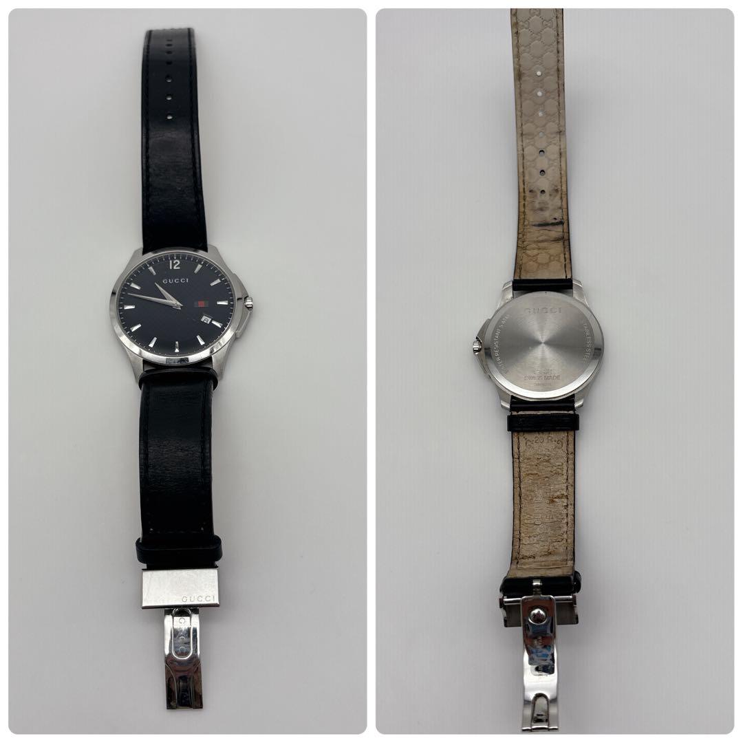 GUCCI グッチ Gタイムレス 126.3 シェリーライン メンズ 現動作品