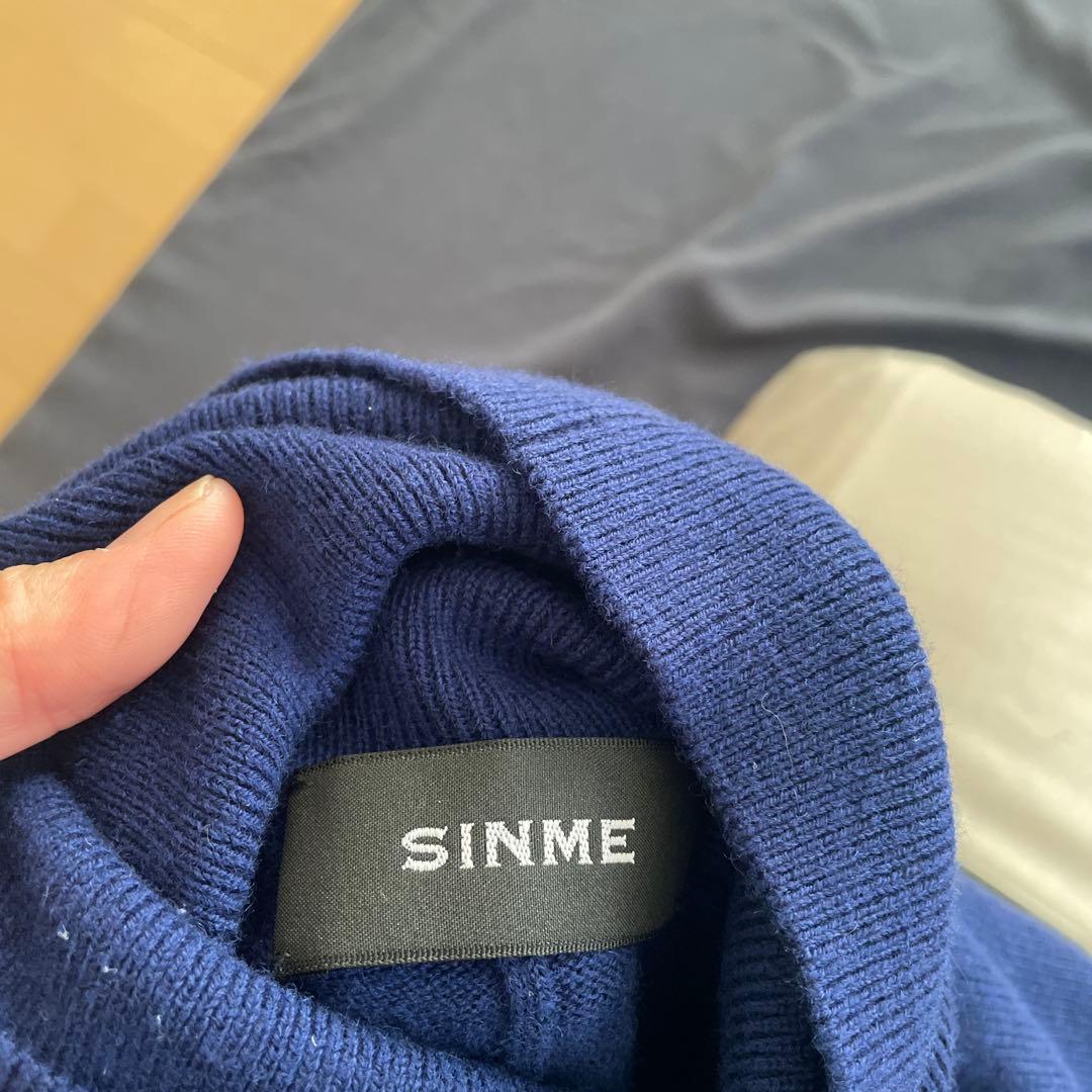 333♡ シンメ SINME ニットワンピース