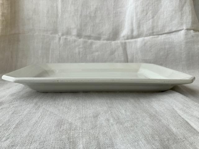 レア◆美品リュネヴィルオクトゴナルレクタングル皿＃ショワジールロワレリーフジアン