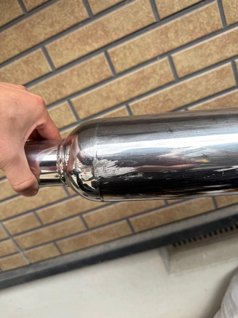 ドラッグスター400クラシック2in1マフラー