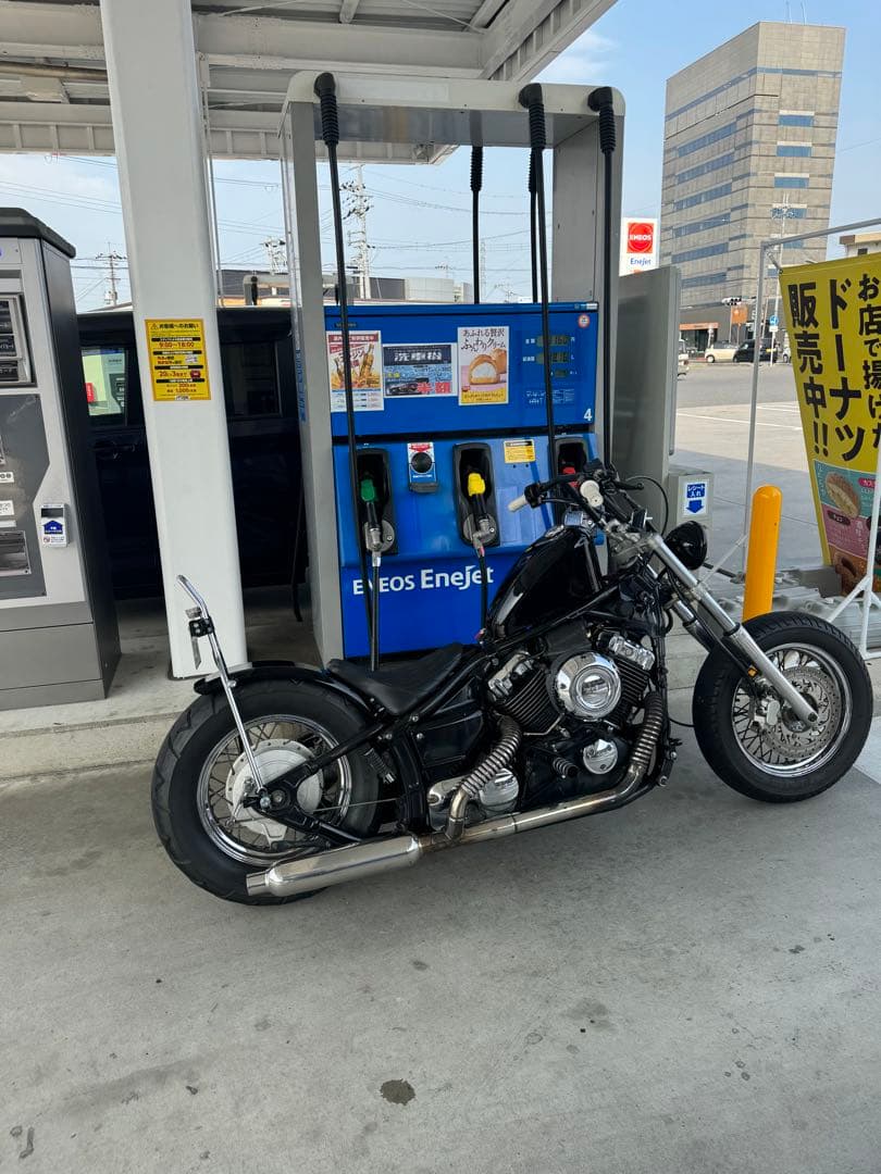 ドラッグスター400クラシック2in1マフラー