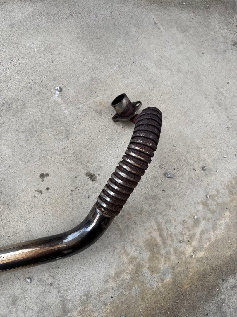 ドラッグスター400クラシック2in1マフラー