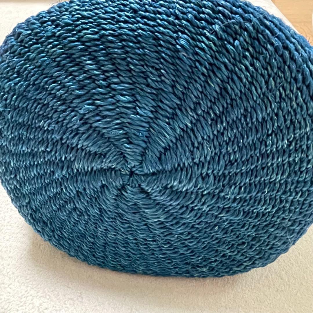 極美品 ヘレンカミンスキー レザーハンドルトートバッグ◎アバカ素材