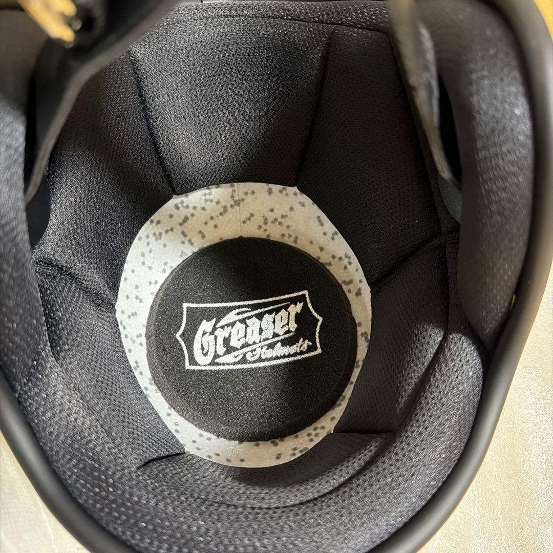 Greaser ジェットヘルメット アイボリー　グリーサーヘルメット