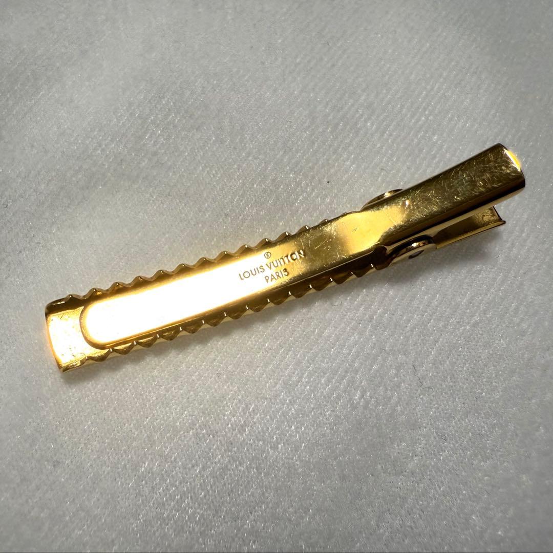 LOUIS VUITTON ゴールドヘアクリップ/ゴールドのみ