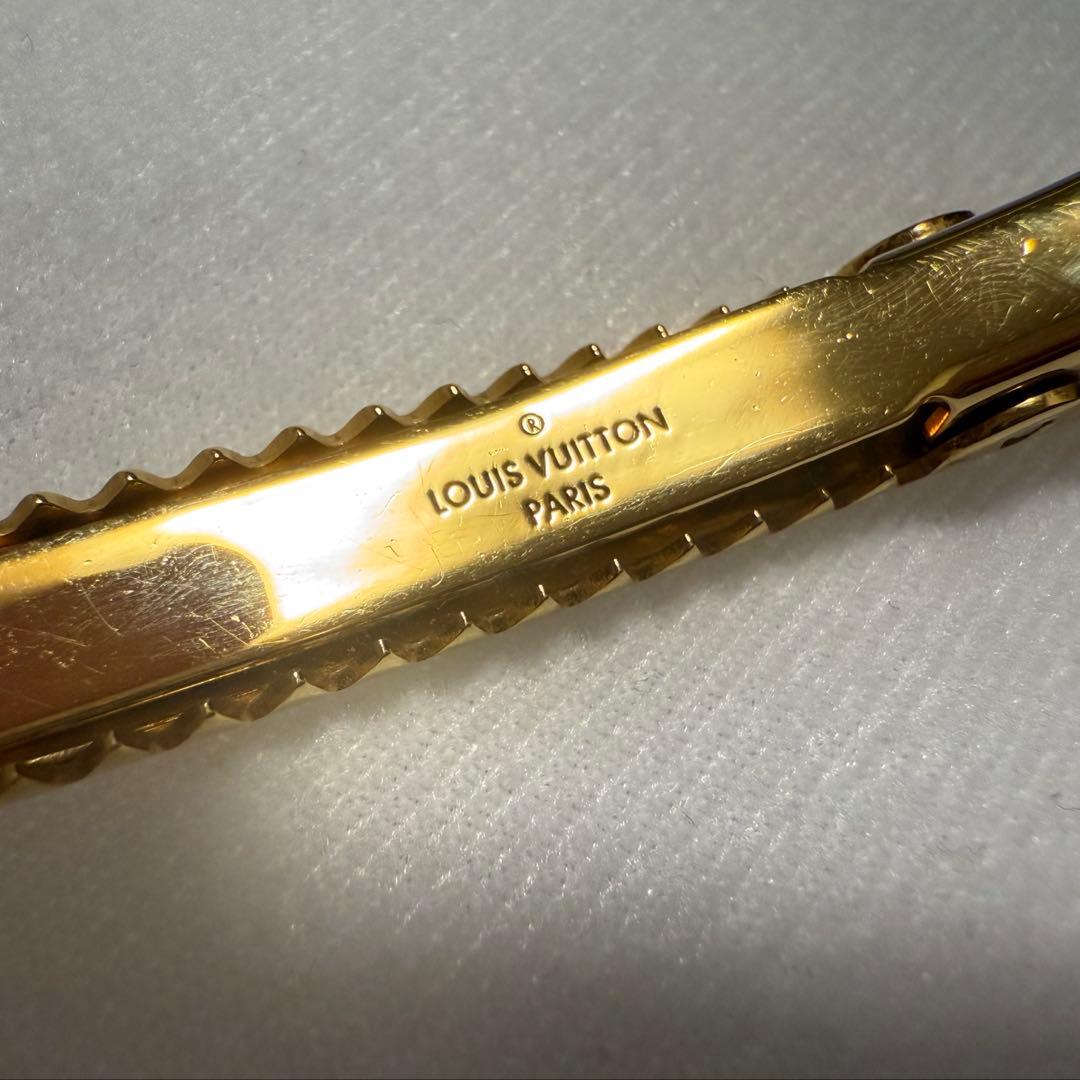 LOUIS VUITTON ゴールドヘアクリップ/ゴールドのみ