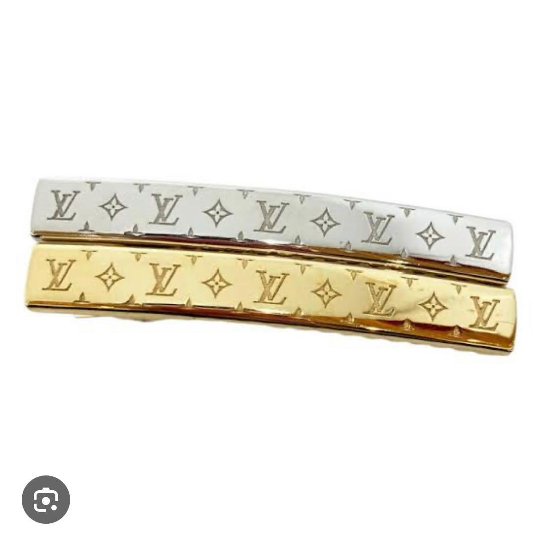 LOUIS VUITTON ゴールドヘアクリップ/ゴールドのみ